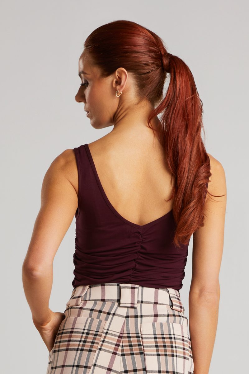 Liz Skorsis Red Sleeveless Top - Image 3