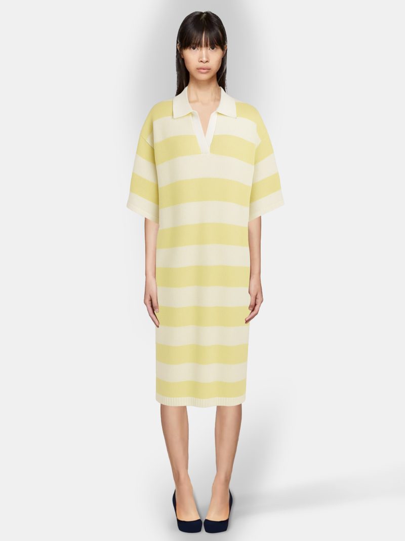 PINA COLADA OUTFIT Yellow Sweater Dress - Image 2