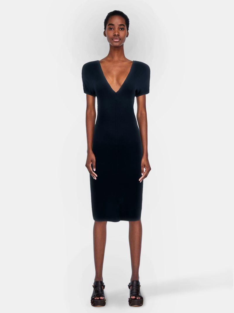 Candi Black Cocktail Dress - Image 2