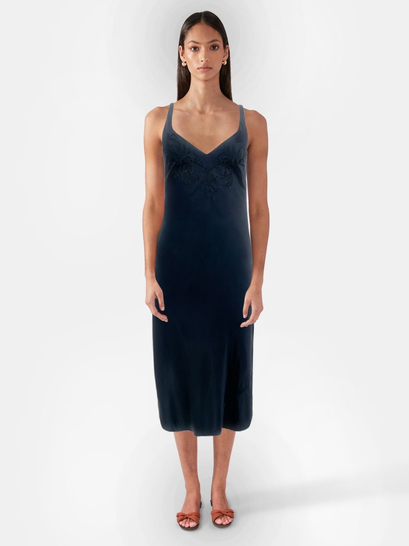 Candi Black Sleeveless Dress - Image 2