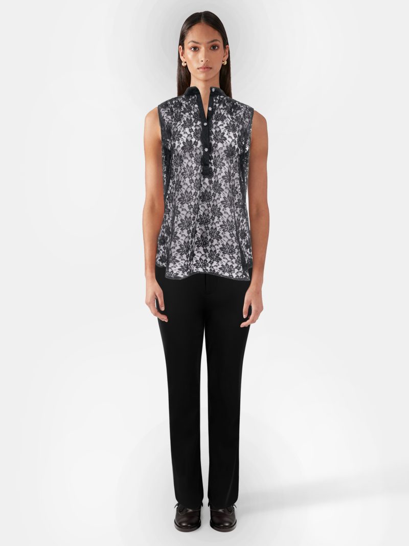 Candi Black Mini Dress - Image 2