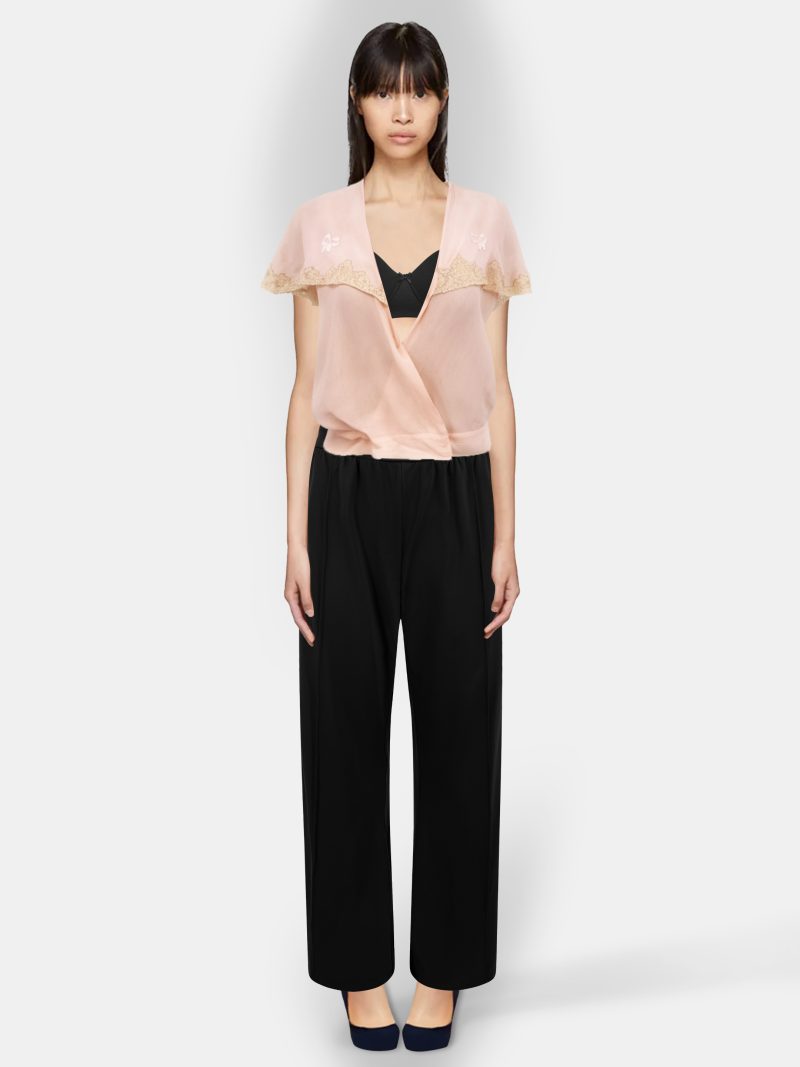 Candi Pink Blouse Top - Image 2