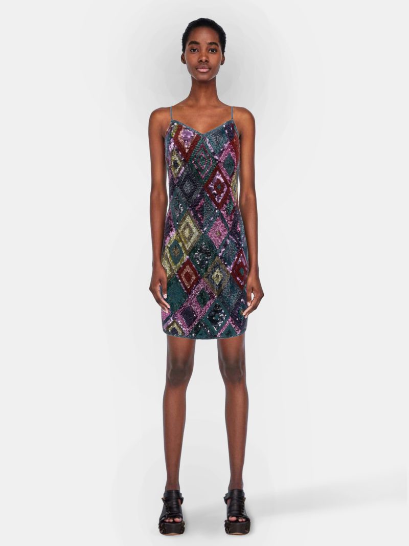 Candi Multi-Color Cocktail Dress - Image 2