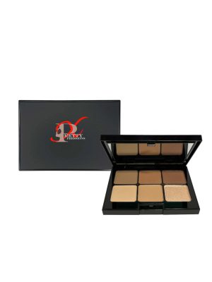 Pretty Xpressions Multi-Color Vegan Paraben Free Eye Palettes Natural Eye Makeup