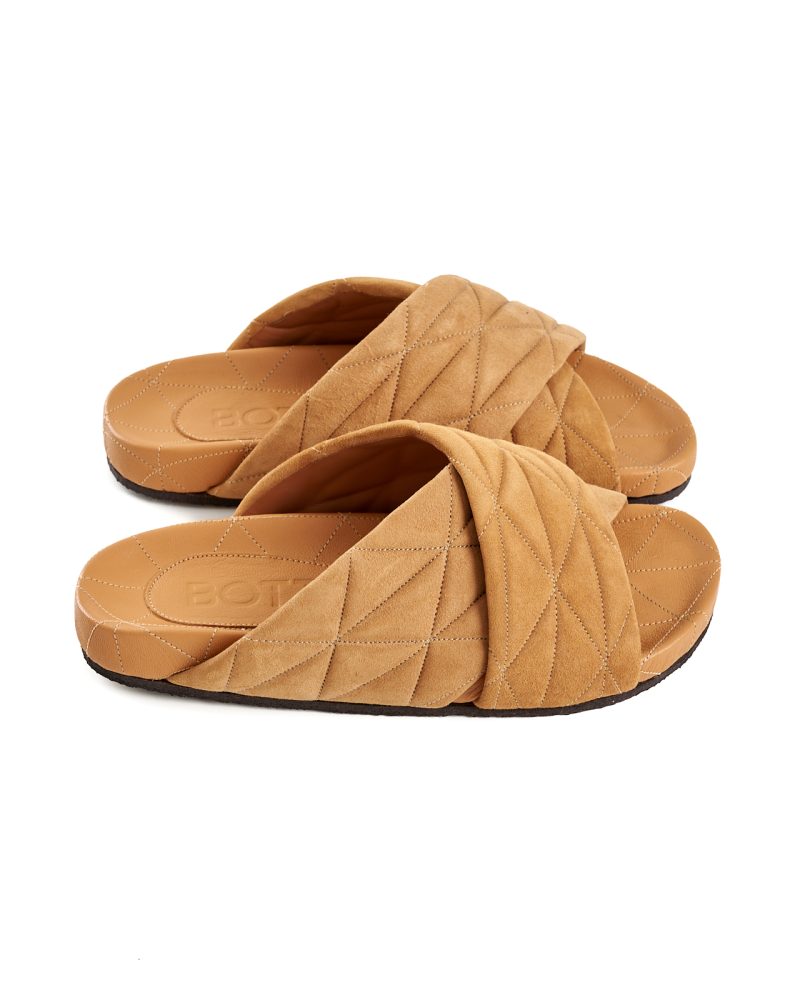 Singular By Tainara Cruvinel Tan/Beige Flat - Image 2