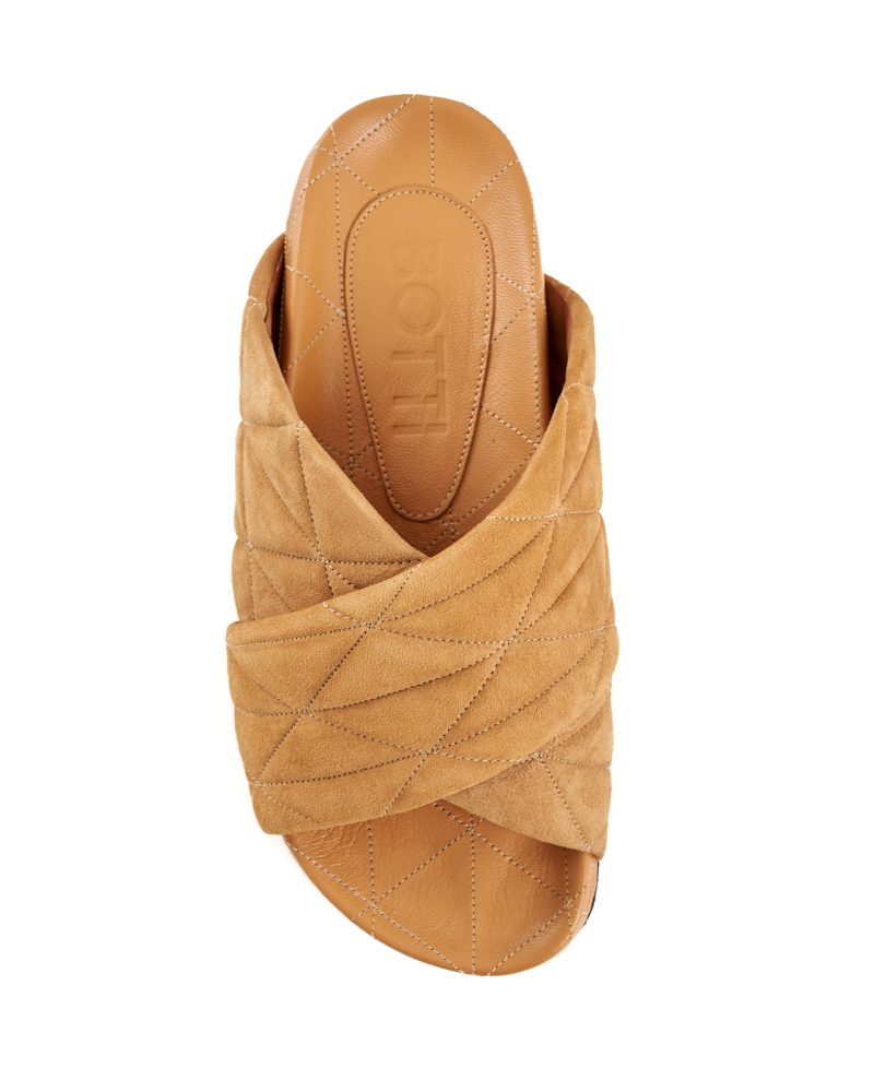Singular By Tainara Cruvinel Tan/Beige Flat - Image 3