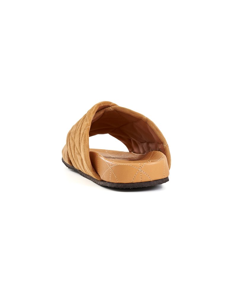 Singular By Tainara Cruvinel Tan/Beige Flat - Image 4