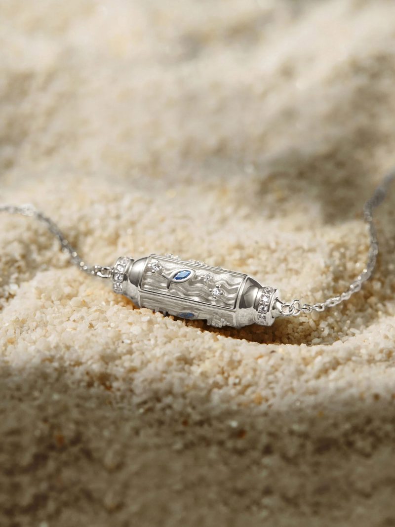 Vanimy Unity Ichthys Spinner Anxiety Relief Pendant Necklace - Image 2
