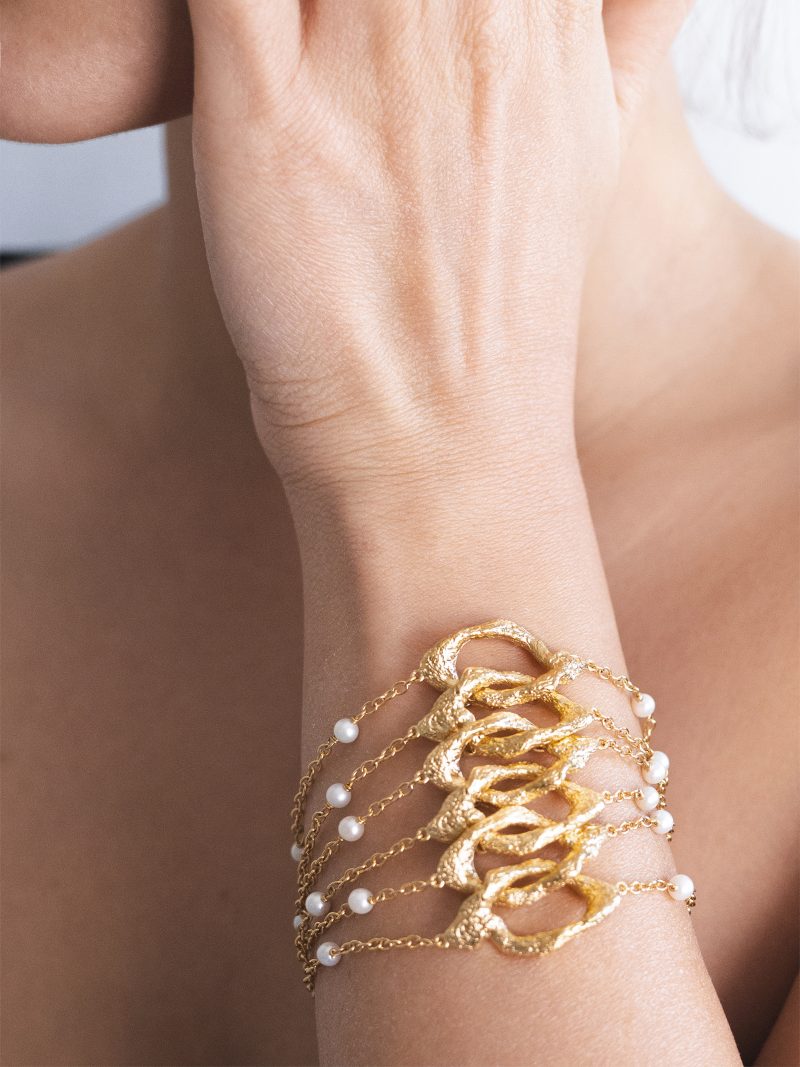 Sarah Anne Mccracken NYC Gold Bracelet - Image 3