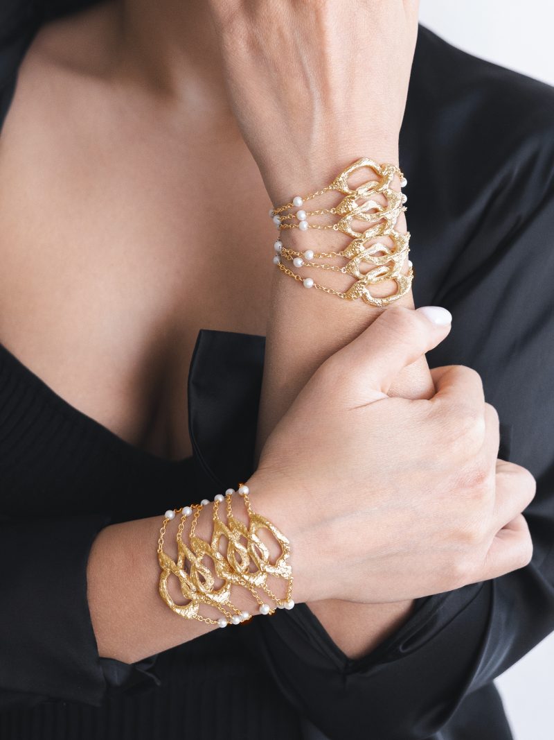 Sarah Anne Mccracken NYC Gold Bracelet - Image 4