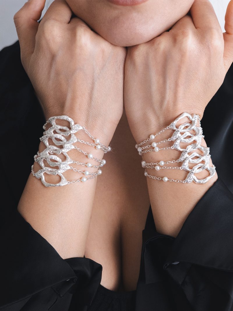 Sarah Anne Mccracken NYC Silver Bracelet - Image 2
