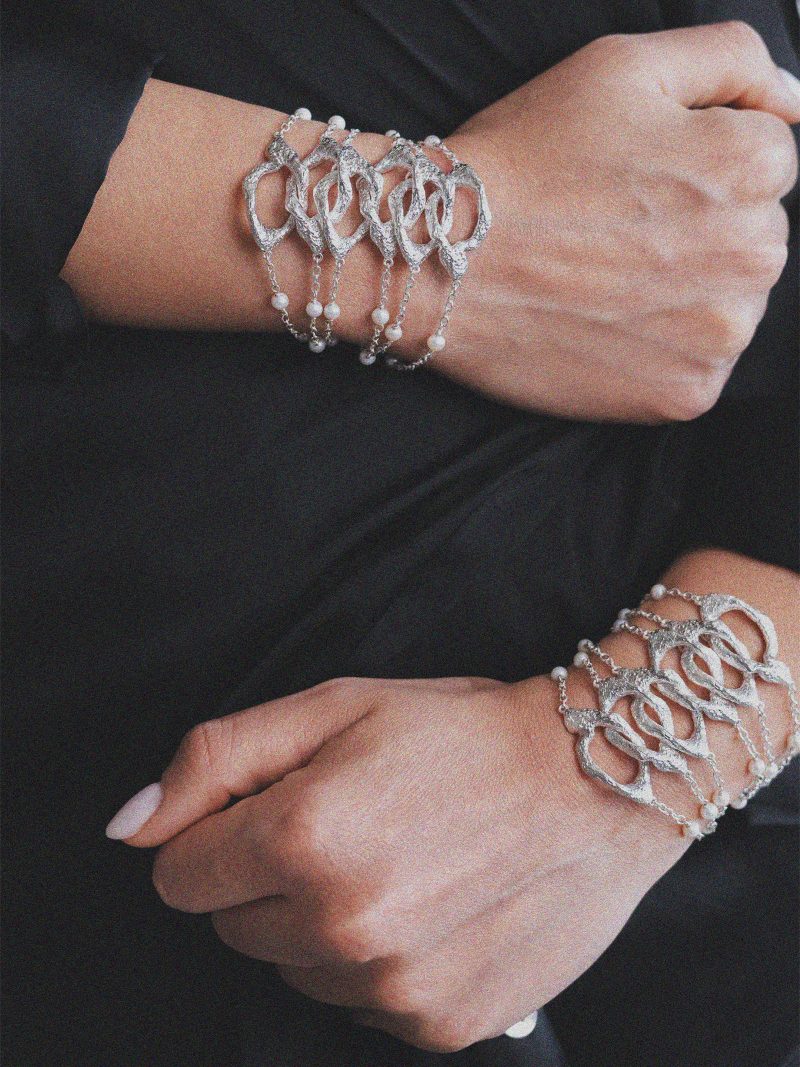 Sarah Anne Mccracken NYC Silver Bracelet - Image 3