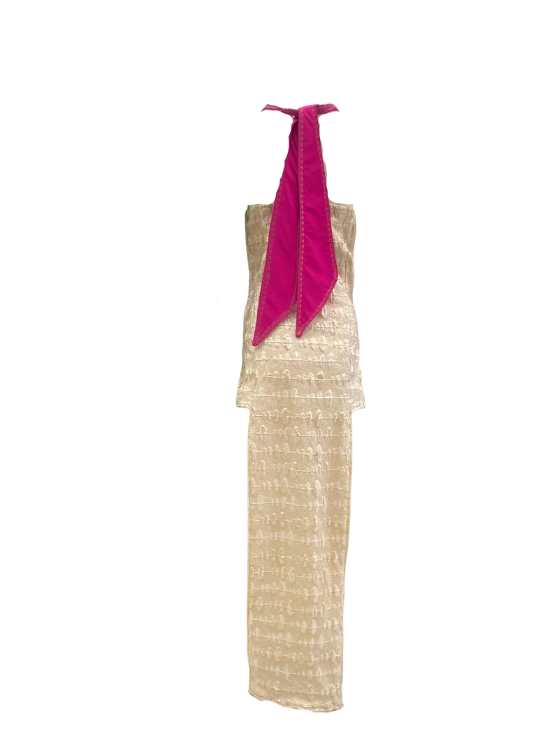 Bobo Marché White Gown Dress - Image 2