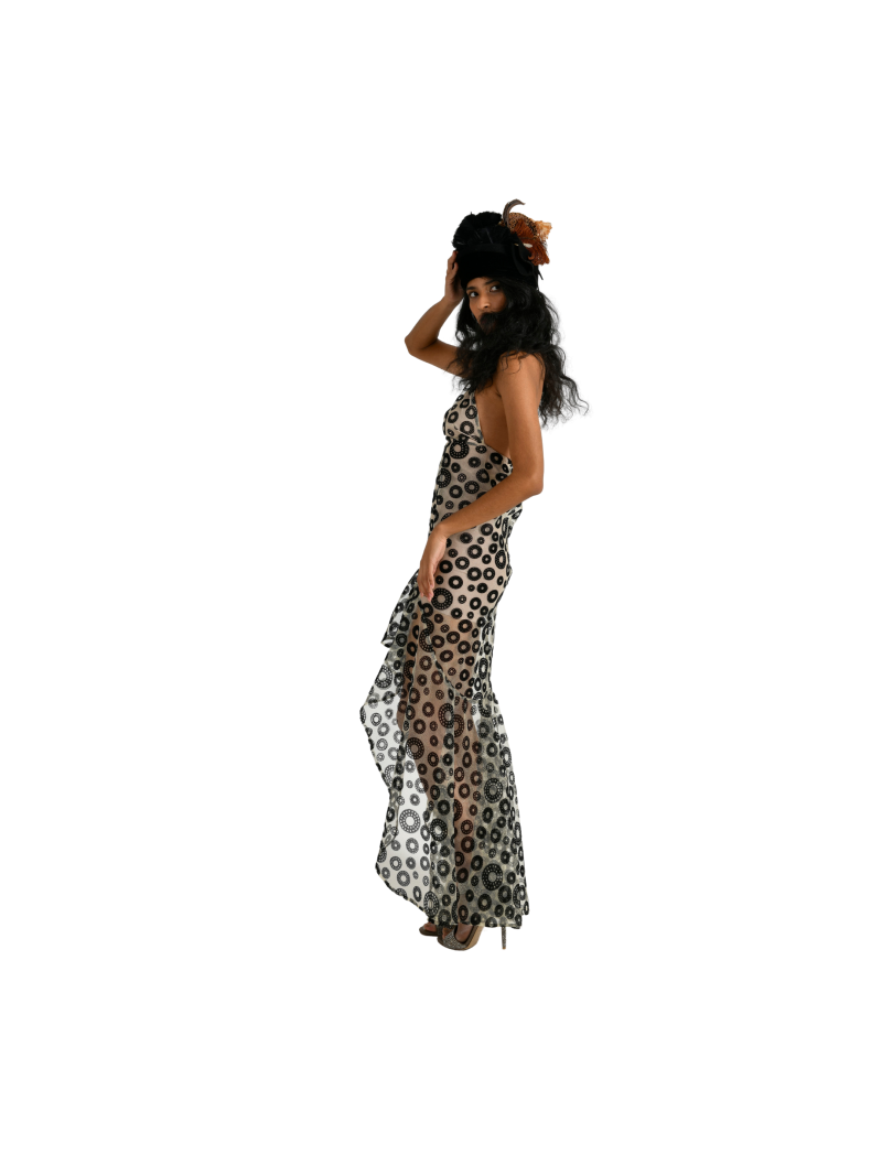Bobo Marché Ivory/Cream Gown Dress - Image 3