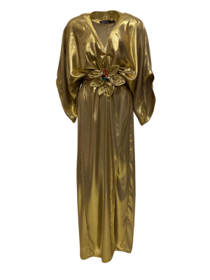 Bobo Marché Gold Gown Dress