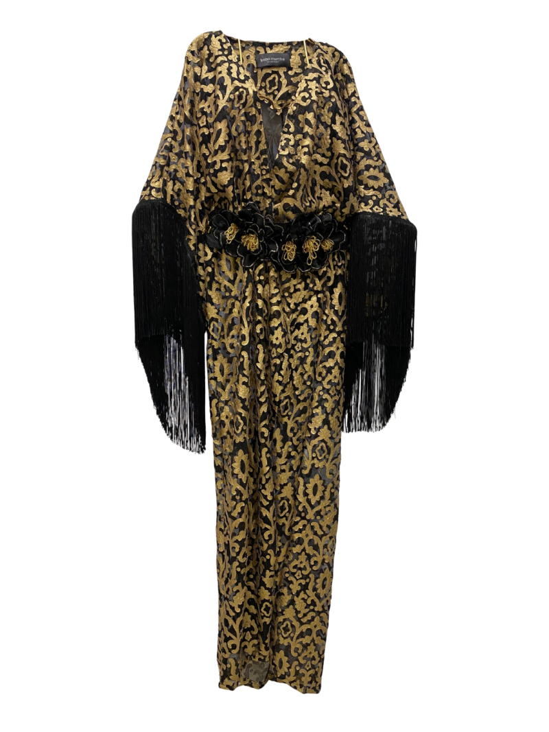 Bobo Marché Gold Gown Dress