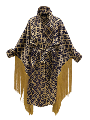 Bobo Marché Golden Grid Kimono