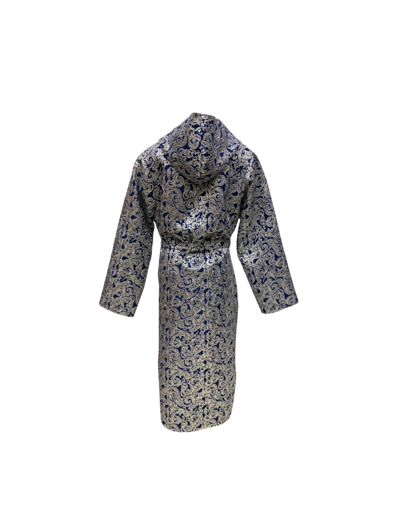 Bobo Marché Silver Long Coat/Outerwear - Image 2