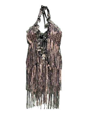Bobo Marché Silver Gown Dress