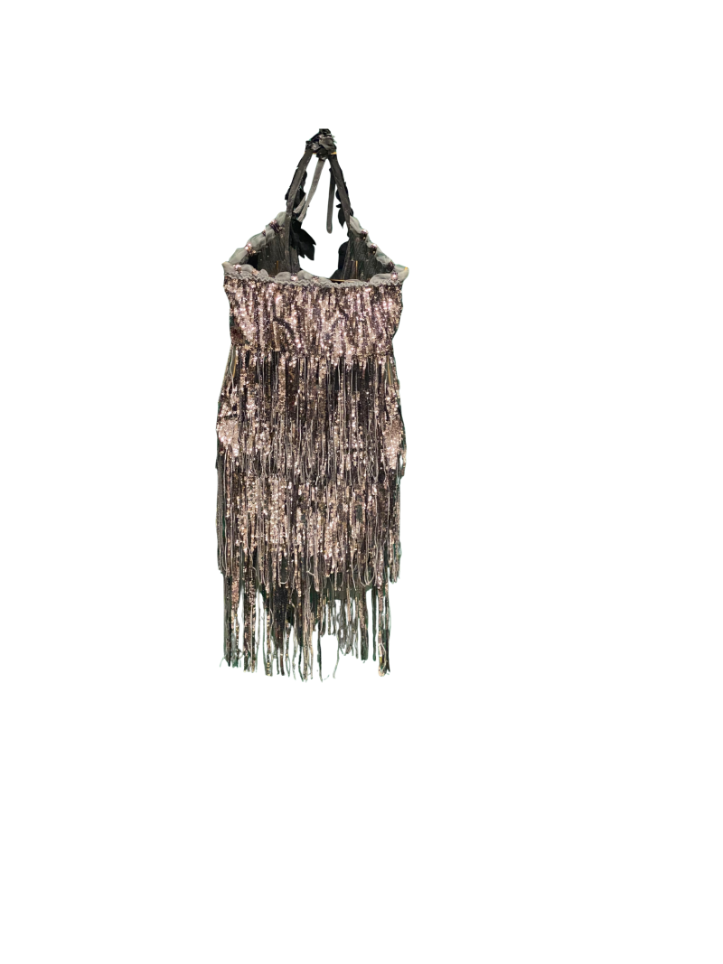 Bobo Marché Silver Gown Dress - Image 2