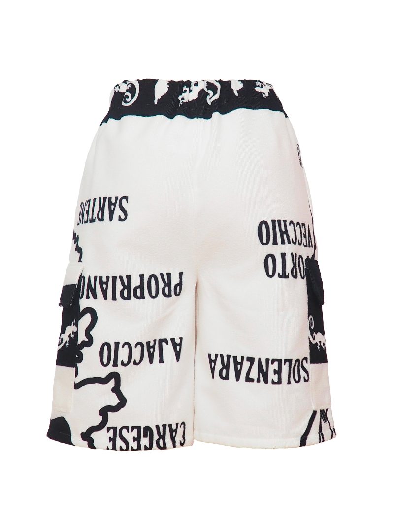 ASCO White Knee Length Shorts - Image 3