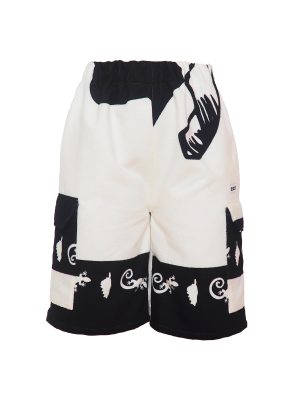 ASCO White Knee Length Shorts