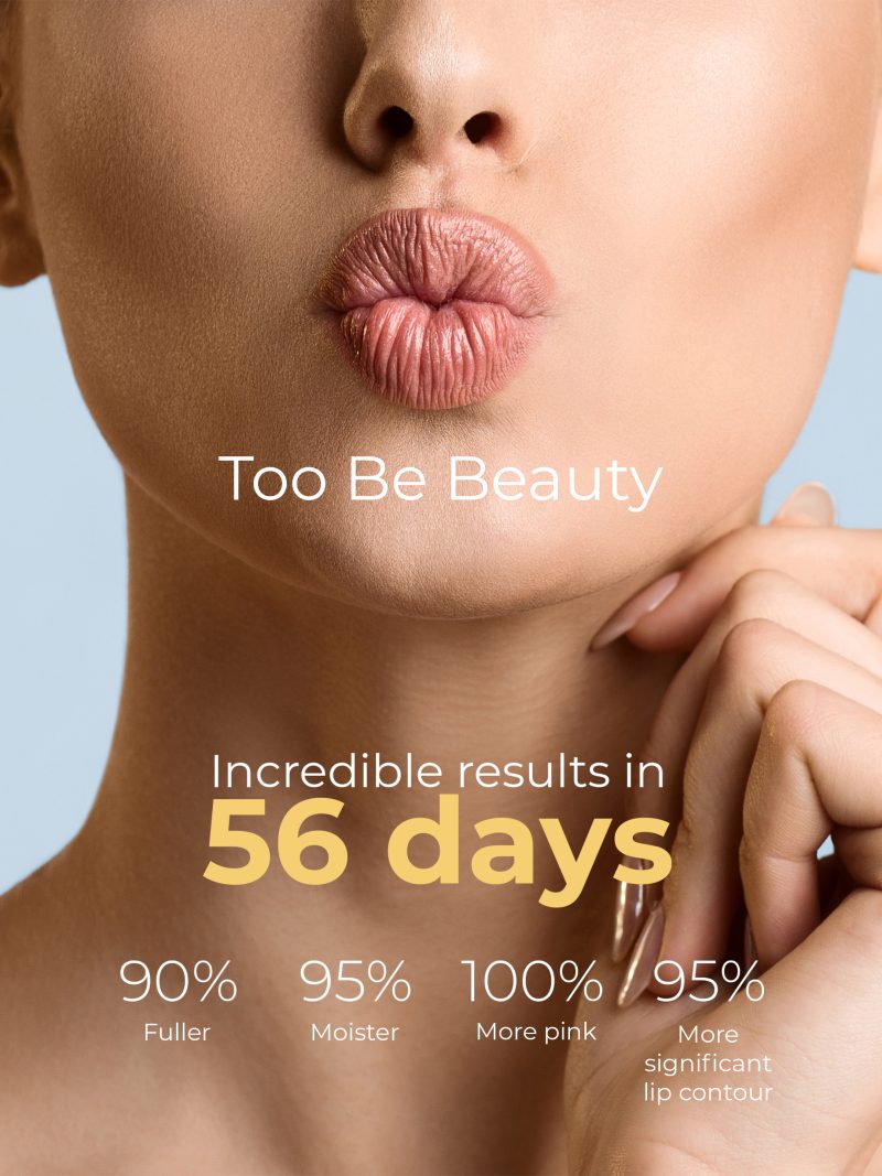 Too Be Beauty 24 K Pure Gold Lip Volumizer Gloss Hydrating Full High Shine Liquid Lip Makeup - Image 5