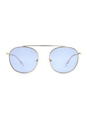 Velenci Gold Round Sunglasses