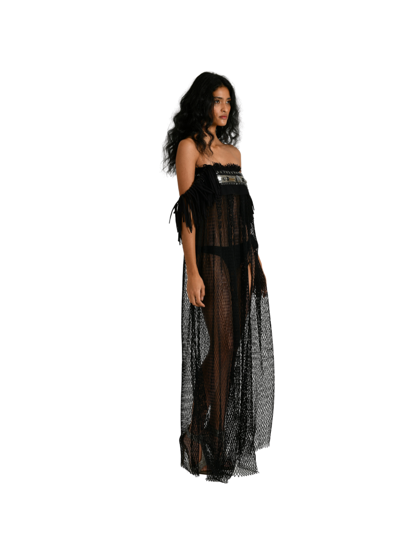 Bobo Marché Black Gown Dress - Image 3