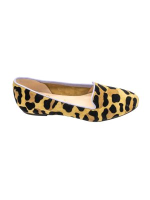 Bellas Animal Print Loafers Flat