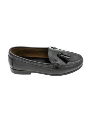 Bellas Black Loafers Flat