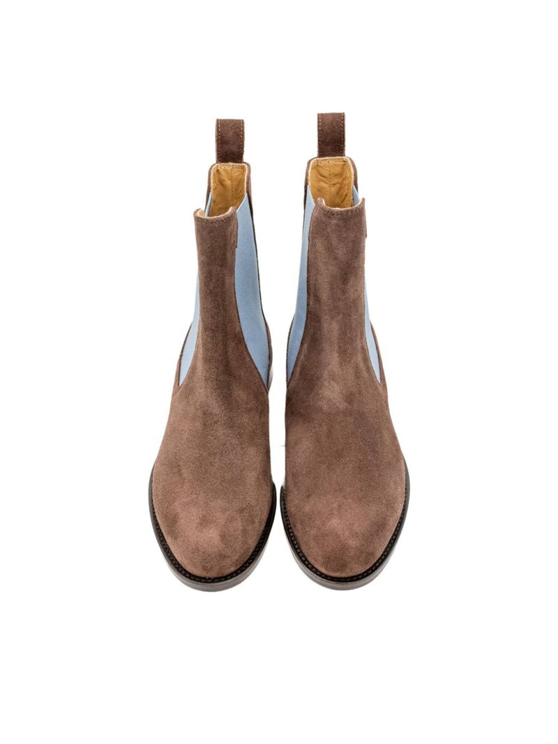 Bellas Brown Flat Boot - Image 3