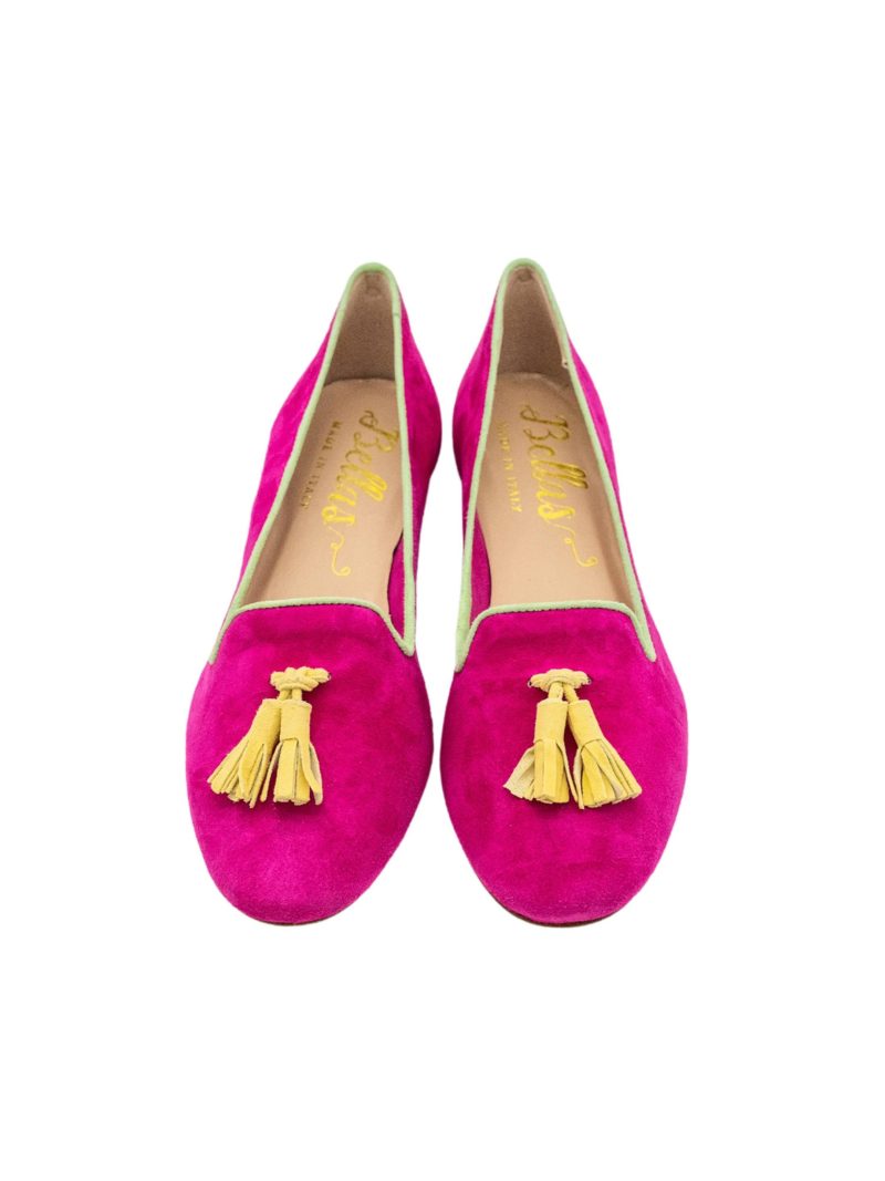 Bellas Pink Loafers Flat - Image 2