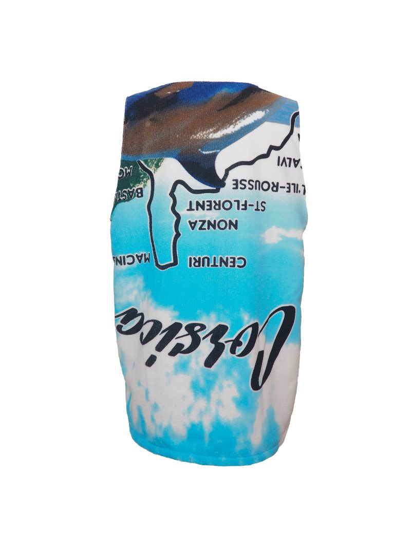 ASCO Blue Sleeveless Top - Image 3