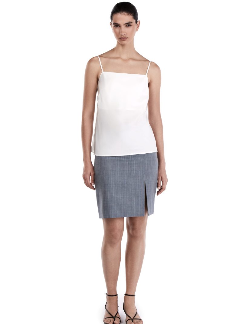 Me Esse White Sleeveless Top - Image 6