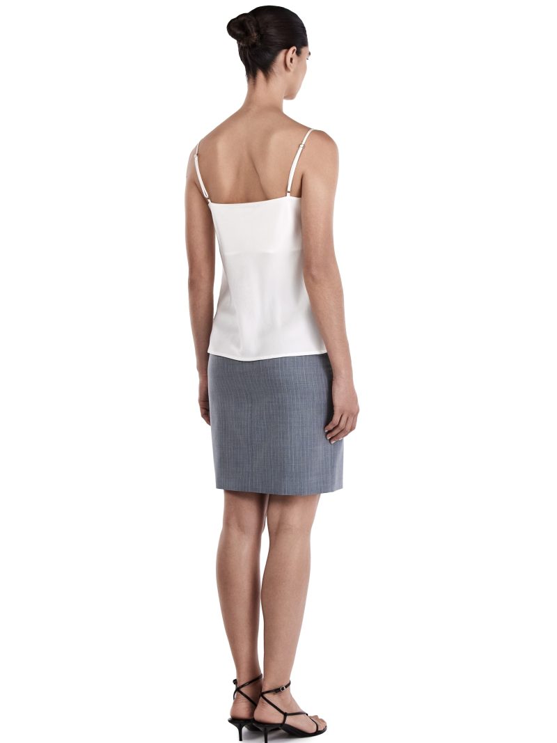 Me Esse White Sleeveless Top - Image 5
