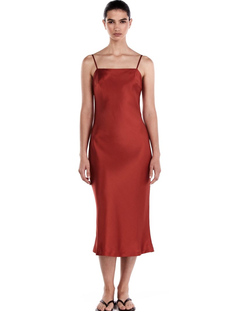 Me Esse Red Midi Dress - Image 2