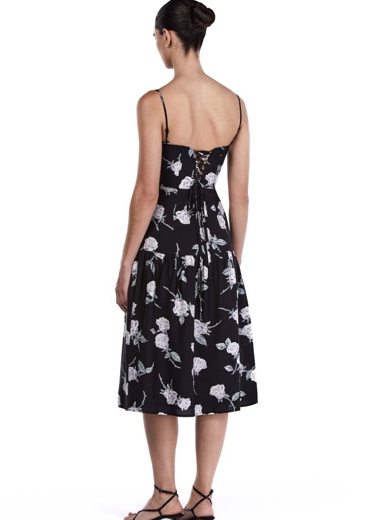 Me Esse Black Midi Dress - Image 5