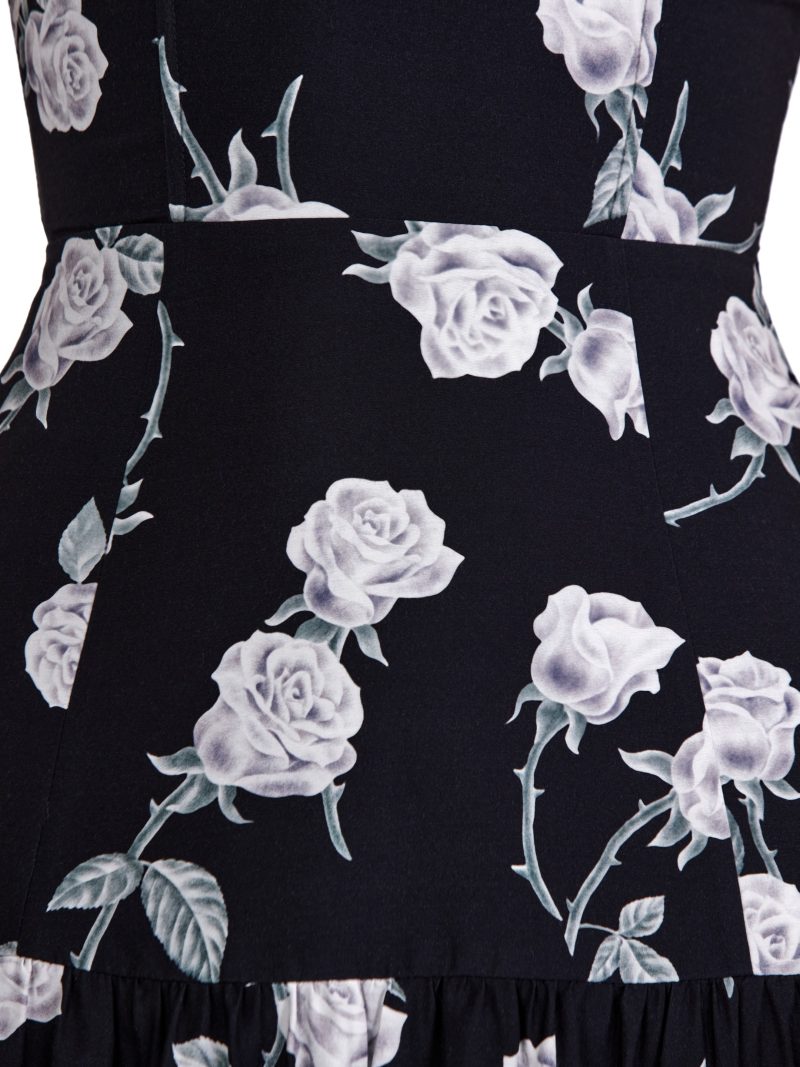 Me Esse Black Midi Dress - Image 8