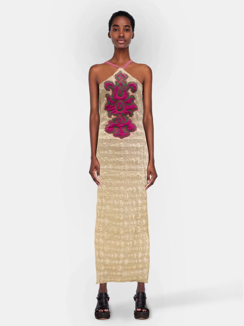 Bobo Marché White Gown Dress - Image 2