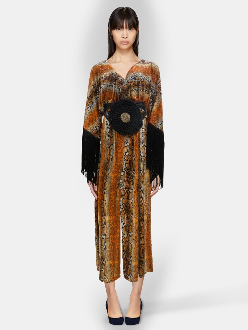 Bobo Marché Kimono - Blue Flame Sequin Gown - Image 2