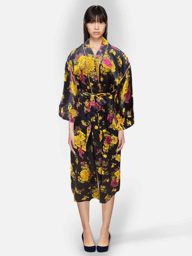 Bobo Marché Floral Long Kimono - Image 2