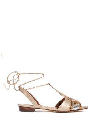 Singular By Tainara Cruvinel Metallic Flat