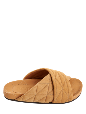 Singular By Tainara Cruvinel Tan/Beige Flat