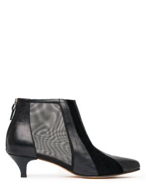Singular By Tainara Cruvinel Black Ankle Boot