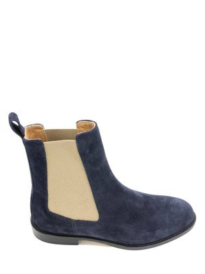 Bellas Blue Flat Boot