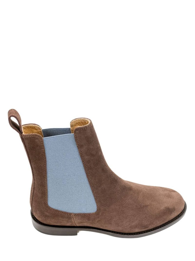 Bellas Brown Flat Boot