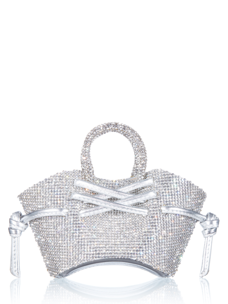 FUNDAO Silver Mini Clutch
