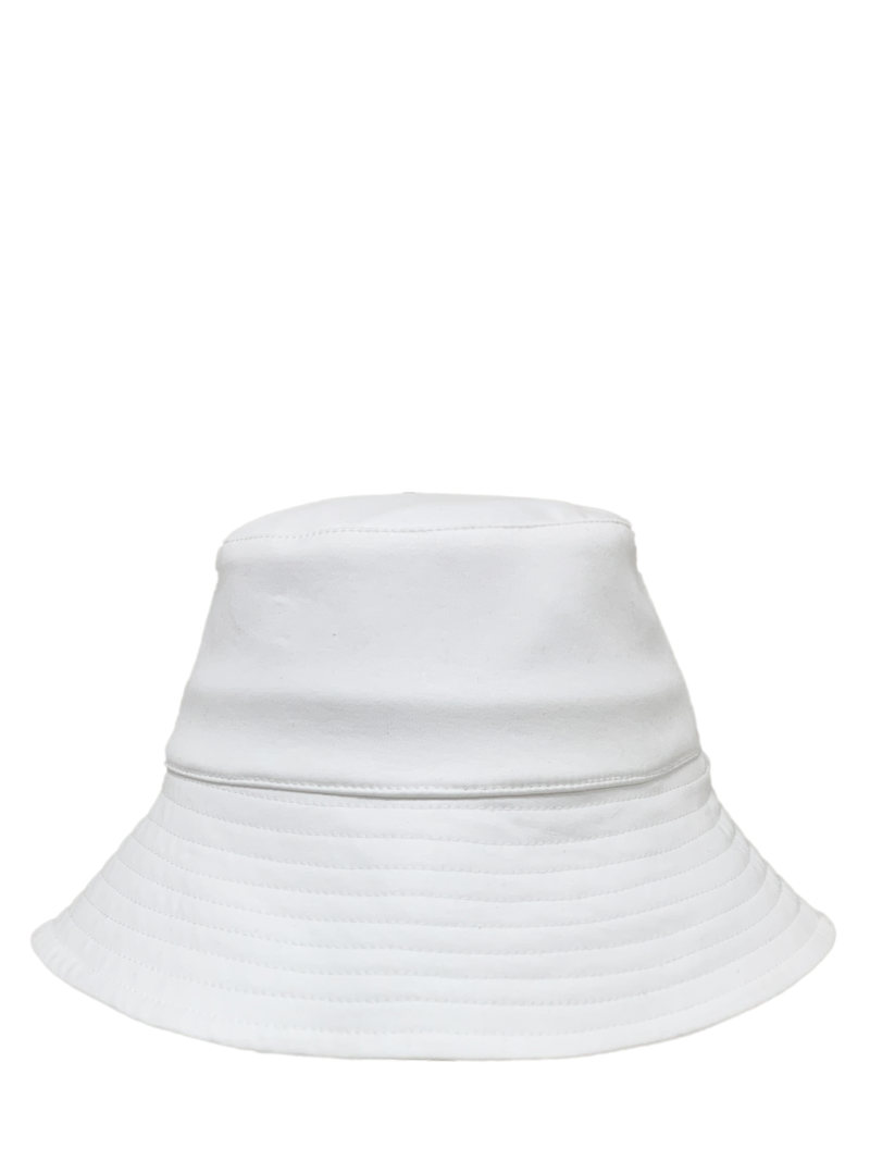 Ge3.21 White Round-Brimmed Sun Protection Hats