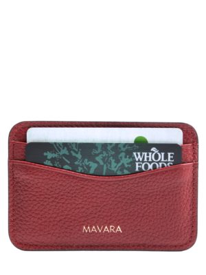 MAVARA Wine card holder wallet